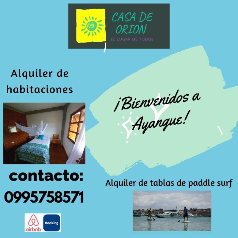 Ferienwohnung Casa De Orion Ayangue Exterior foto